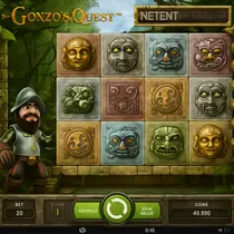 SlotMaster - Gonzo's Quest Slot Game - NetEnt