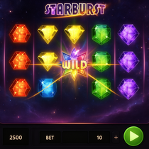 SlotMaster - Starburst Slot Game - NetEnt